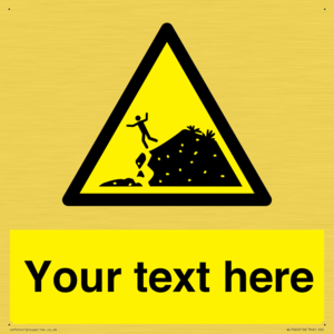 Custom Warning sand dunes